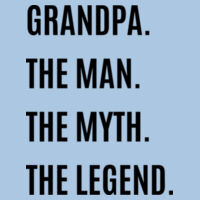 The Man The Myth Grandpa t-shirt Design