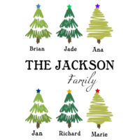 Personalized Merry Christmas Tree Towel Design