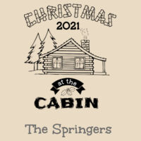 Personalized Christmas Cabin 2021 Design