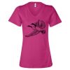 Women’s Relaxed Jersey V-Neck Tee Thumbnail