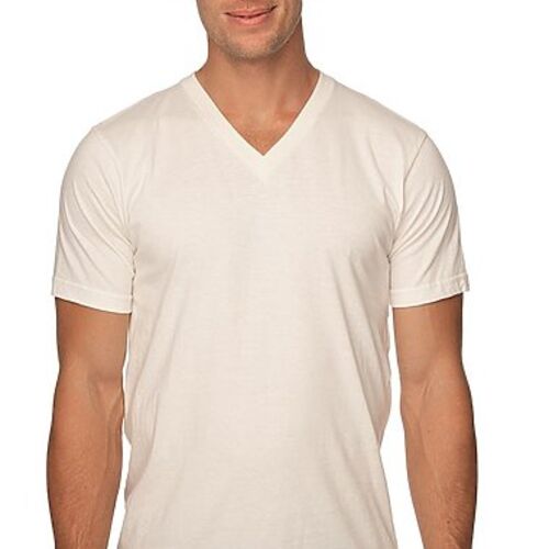Organic Cotton Unisex Short Sleeve V-neck Thumbnail