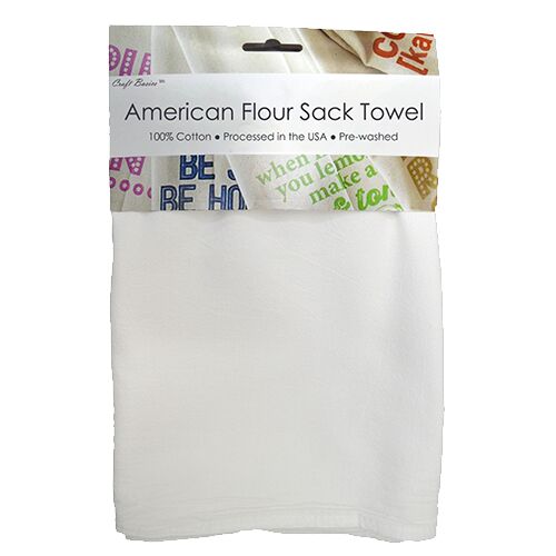 Craft Basics American Flour Sack Towel - 20" x 28" Thumbnail
