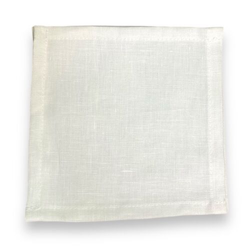6" x 6" Cotton Linen Blend Cocktail Napkins Thumbnail