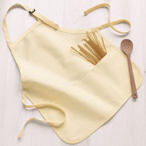 Full-Length Apron with Pouch Pocket by Q-tees Thumbnail