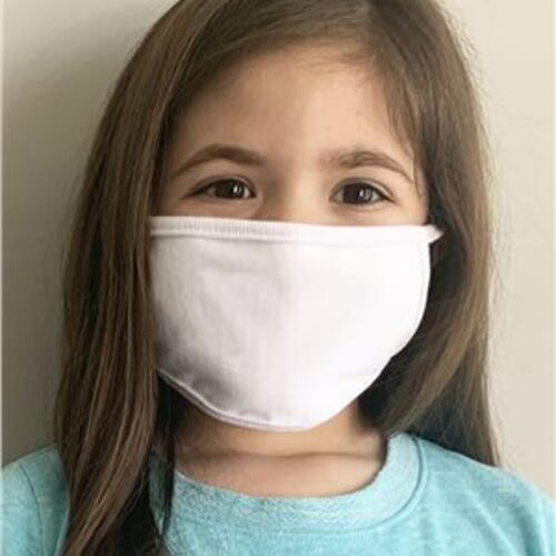Kids 100% Cotton 2-ply Face Mask by Rabbit Skins Thumbnail
