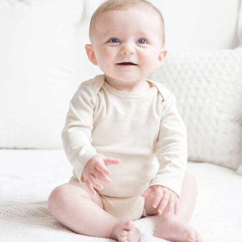 Organic Baby Onesie Long Sleeve by Colored Organics Thumbnail