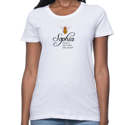 BEE - Organic Cotton Women's Short Sleeve Tee Thumbnail