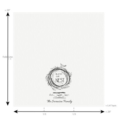 Bless Our Nest Personalized Towel Thumbnail