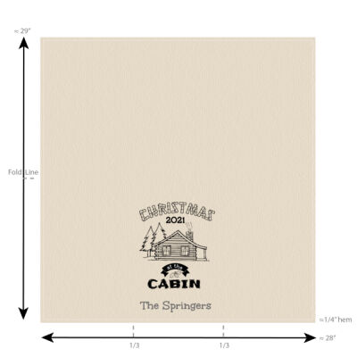 Personalized Christmas Cabin 2021 Thumbnail