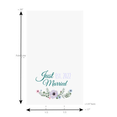 Just Married floral Thumbnail