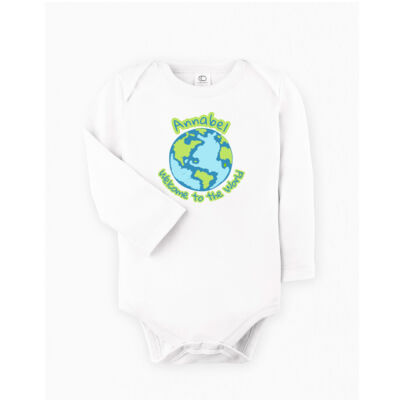 Welcome to the World Personalized Onesie Thumbnail