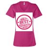 Women’s Relaxed Jersey V-Neck Tee Thumbnail