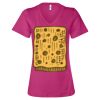 Women’s Relaxed Jersey V-Neck Tee Thumbnail