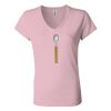 Women’s Jersey V-Neck Tee Thumbnail