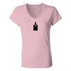 Women’s Jersey V-Neck Tee Thumbnail