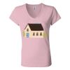 Women’s Jersey V-Neck Tee Thumbnail