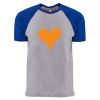 Unisex Cotton Raglan T-Shirt Thumbnail