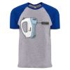 Unisex Cotton Raglan T-Shirt Thumbnail