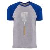 Unisex Cotton Raglan T-Shirt Thumbnail
