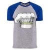 Unisex Cotton Raglan T-Shirt Thumbnail