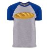 Unisex Cotton Raglan T-Shirt Thumbnail