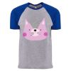 Unisex Cotton Raglan T-Shirt Thumbnail