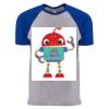 Unisex Cotton Raglan T-Shirt Thumbnail