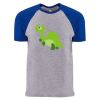 Unisex Cotton Raglan T-Shirt Thumbnail