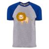 Unisex Cotton Raglan T-Shirt Thumbnail