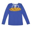 Women's Fine Jersey Lace-Up Long Sleeve T-Shirt Thumbnail
